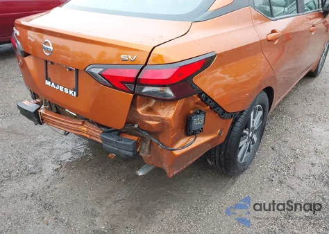 2021 Nissan Versa Sv Xtronic Cvt from USA, damaged, VIN 3N1CN8EVXML917542